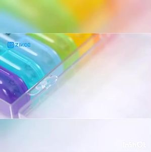 Sedia stok Pill Box Organizer 3 kali sehari Bekas Ubat Pil mingguan perjalanan mudah alih perubatan Tablet kapsul penyimpanan kes