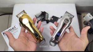 Alat Cukur Rambut Kemei Km 1986: Mesin Pangkas & Potong Rambut dengan Charger