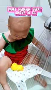 Jaring Bak Mandi Bayi Anti Slip Alas Dudukan Alat Bantu Pengaman Anak Balita Baby Bath Helper Kid