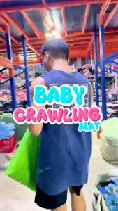 DB | Baby crawl pad thickened foam floor mat waterproof and easy to clean oversized baby game pad