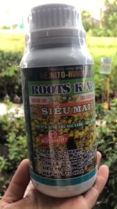 Phân bón lá SIÊU MAI (chai 500ml) Roots King - Kích rễ mai vàng bung chồi vọt đọt mập thân nở gốc bung tàng xanh lá phục hồi cây suy...