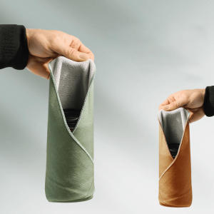 Folding Cloth Self-adhesive Camera Storage Bag Plush Anti Scratch Photography Camera Protective Wrap Soft Wrapping Cloth