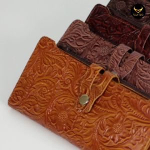 [VALQO] Dompet SERVO BY Kulit Sapi untuk Pria Wanita Cewek Cowok Kartu Foto Koin Uang Bisa COD