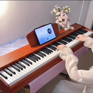 KAWES Keyboard Piano Electric 88 Key Piano keyboard Semi-Weighted Full Size MIDI Headphone Jack