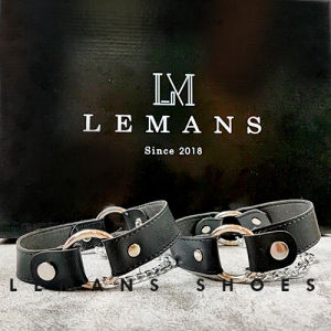 Dây đai xích trang trí giày Zip Boots Chelsea boots thành Phong cách 4 Harness Boot. Mua giày tặng dây đai CLI01 LEMANS