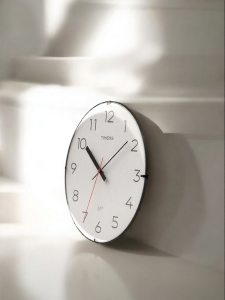 TIMESS | Quiet Wall Quartz Clock for Home