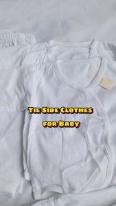 Tie Side Baru baruan for Newborn Baby | Sleeveless Shortsleeves Longsleeves | Polycotton Kaisser Brand | Newborn Baby Clothes | Bliss Baby Stuff