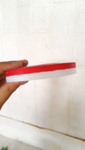 Pita Kain Roll Merah Putih 1/2" 1" 2" / Pita Bendera Aksesoris Dekorasi Kemerdekaan DIY Hiasan Kado
