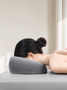 Ergonomics Lying Down Pillow Memory Foam Breathable Head Rest Support Pillow Body Massage Face Rest Pillow for Beauty Salon