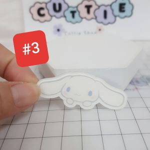 玉桂狗系列亚克力卡通胸针 Diy书包笔盒服饰背包帽子挂件可爱别针徽章配件儿童礼物 Cinnamoroll Brooch Acrylic Badge Pin Deco School Pencil Bag Hat Kerongsang Budak Hiasan Beg Topi XZ66