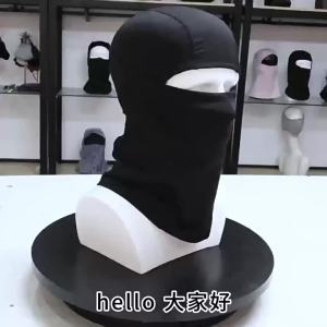 Winter Outdoor Windproof Warm Training Mask Face Protection Ski Hood Cold Proof Velvet Ski Mask Breathable Soft
