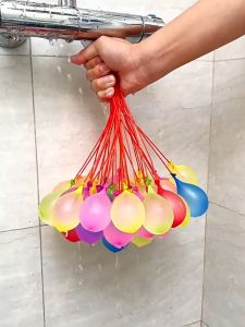 Water Balloon Quick Fill Bulk For Kids Water Fight Self Sealing Water Ball Outdoor Summer Children Family Friends Funny Swimming Pool Game Party Giveaways For Boys and Girl Souvenir