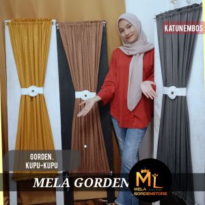 gorden jendela kupu kupu
