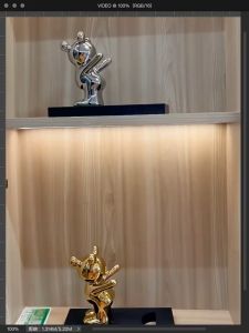 Rak Botol Anggur | Wine Holder | Rak Anggur Beruang Kekerasan Emas | Wine Rack Ornaments Home Accessories Living Room Wine