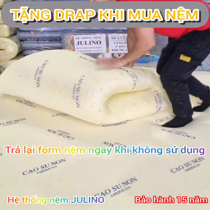 FREE SHIP Nệm cao su non American - Đủ size - Giá tại xưởng