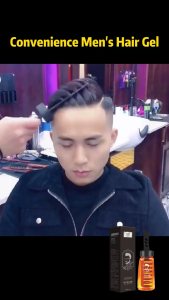 Men Styling Hair Gel Comb 260ml Men Hair Gel Comb Clay Wax Pomade Long Lasting Styling Fast Slicked Back in 3 Seconds