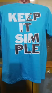 large cotton printed tshirt