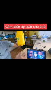 Cảm biến áp suất lốp van trong TPMS tích hợp màn android - Việt Bắc Car Store