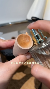 Wood Essential Oil Diffuser Fragrance Car Home Aromatherapy RoomToilet Freshener