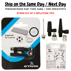 BTw1n Kit of 5 Inflation Pump Tips / Pump Adapter / Pump Connector