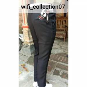Celana Kantor Formal Pria Slimfit Bahan Dasar Kain Woll