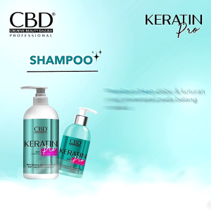 Cbd Keratin Pro Shampoo&Conditioneri 250gr(Sepasang)