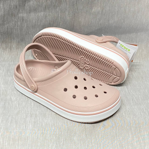 รองเท้า ผู้หญิง crocs band clean แบบสวม แบบใหม่ พื้นสวย ทรงสวย