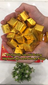 Hộp Bánh Đậu Xanh Hòa An Hộp HA45M KLT 350gr