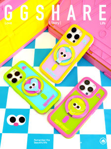 เคสโทรศัพท์มือถือ iPhone17 pro Max ดีไซน์ดั้งเดิมพร้อมขาตั้งแม่เหล็ก ดีไซน์ดั้งเดิมด้วยตาขนาดใหญ่ ดีไซน์สร้างสรรค์ เคสโทรศัพท์มือถือ Apple 16 pro Max