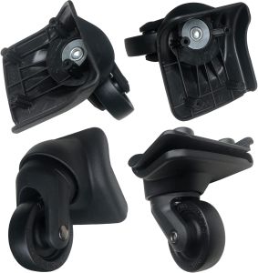 Luggage Wheels Replacement for Suitcase Spinner Wheels Replacement Parts Roller Suitcase Tourister Travel Trunk Caster Luggage Kit