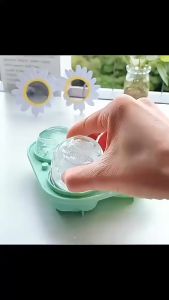 【COD】3D Rose Ice Mold Cute Creative Coffee Milk Tea Silicone Bear Ice Cube Mold DIY Tools Silikon 3D Acuan Ais Beruang 玫瑰冰熊