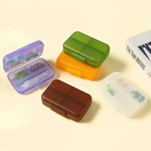 7-grid Medicine Box Seven Days A Week Travel Medicine Jewelry Storage Box Portable Small Medicine Box