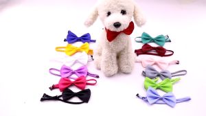 Pet Dog Bow Ties Collar Adjustable Cat Bow Ties Dog Bowtie