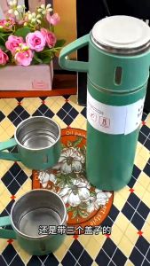 ชุดเซทแก้วน้ำ-กระบอกน้ำ 500 ml กระบอกน้ำ กระบอกเก็บเย็น กระบอกสูบยากาศ กระบอกน้ำพกพา กระบอกน้ำเก็บอุณหภูมิ กระบอกน้ำสแตนเลส ชุดกิ๊ฟเซ็ท ชุดเซ็ทของขวัญ