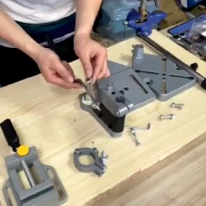 Clamp Tanggem Bor Duduk Jepit Penjepit 65mm Ragum Quick Release Catok Bor Listrik