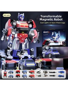 FUMENGLAN | Magnetic Assembling Intelligence Development Robot Toy