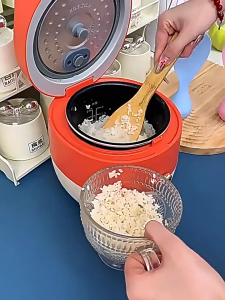 Sendok Nasi Goyang Anti Lengket Ergonomis/ Centong Nasi Viral Anti Jatuh/ Magic Scoop Rice