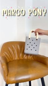 Marco Pony ผู้หญิงกระเป๋าถือ ฤดูร้อนกระเป๋า กระเป๋าแฟชั่น วัสดุ EVA แบบกันน้ำ เบาและทนทาน ดีไซน์ระบายอากาศ ลำลอง BP1007