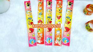 PGRS-FLEX PALING MURAH! ECER 1PCS Mainan Anak Jadul Penggaris Gelang Garisan Jadul Lipat Fleksibel Anak Sekolah Alat Tulis