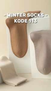 113 Kaos Kaki Winter Pria Hangat Bahan Velvet Musim Dingin Penghangat Kaki