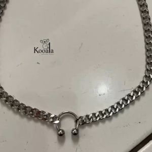 Kalung Bio One Aksesoris Fashion Kece Pria Kekinian Terbaru Model Simple Punk Rock