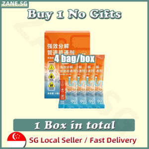 ✨𝙎𝙂 𝙨𝙩𝙤𝙘𝙠✨ Sink drain cleaner / Powerful drain clog remover / Sink choke remover / Kitchen drain declogger / Toilet pipe cleaner 管道疏通剂 管道疏通粉