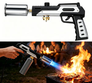 NiuXiang(NewShark) | Outdoor Camping BBQ Efficient High Flame Lgniter Direct Fire Lighter Gadgets For Men Handheld Butane Welding Soldering Tool