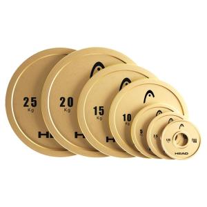 HEAD | Hollow Large Bore Solid Barbell Discs Fitness Set