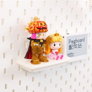 DIY SKADIS ชั้นวางของแบบซ่อนสำหรับช่องว่างของ IKEA ชั้นวางของแบบแขวนแบบพลาสติก