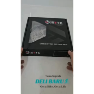 SYTE Sprocket cassette 11 speed silver hitam model slop 11-50T sepeda MTB federal