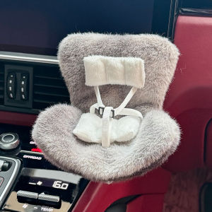 XINGGONGGUAN | Labubu Model Toy Party Suitable Safety Seat Fragrance Ornament Trendy Hanging Decoration Stress Relief Core Function