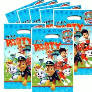 Paw Patrol | Túi Quà Tặng PAW Patrol - 10/20/30 Chiếc Túi Nhựa Đựng Kẹo Cho Sinh Nhật Trẻ Em Tiệc Chào Đón Em Bé Đồ Trang Trí Chủ Đề Nhân Vật Hoạt Hình