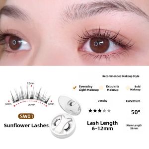 LuckFavor | Magnetic Reusable Sunflower & Little Devil Style False Eyelashes