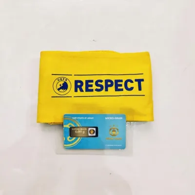 Ban Captain Sepak Bola Futsal || Logo C & Respect With Bonus Logam Mulia